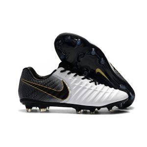 Nike Tiempo Legend Elite FG Černá Bílý Zlato